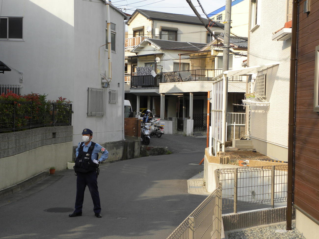 事件があった宝塚市の現場周辺