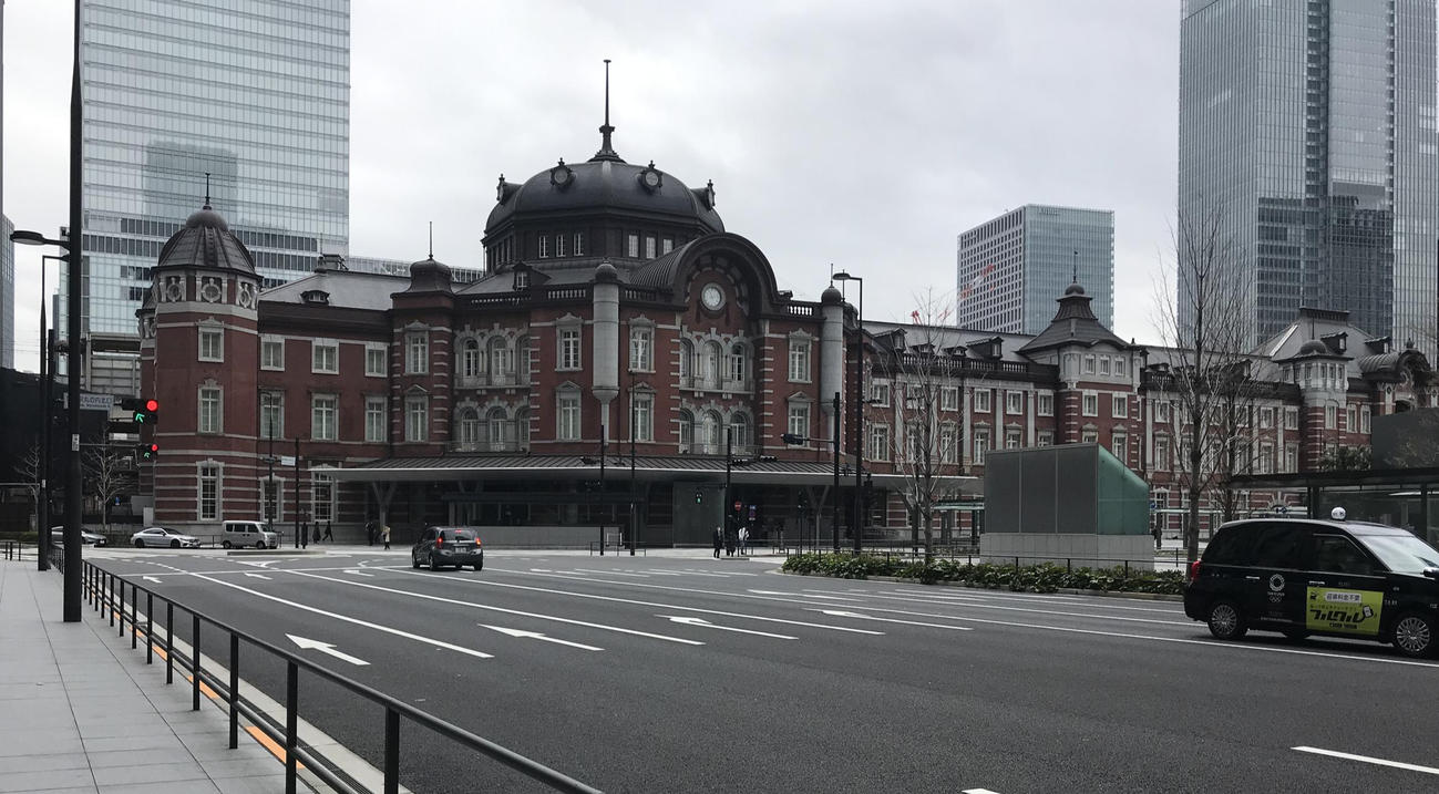 東京駅（2020年3月28日撮影）