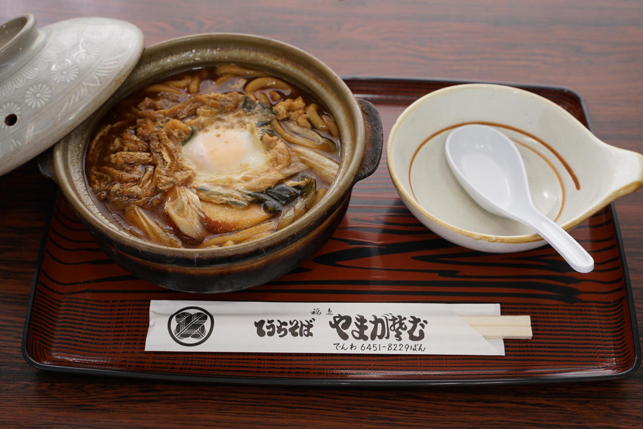 藤井聡太七段が勝負メシに注文した「味噌煮込みうどん」（日本将棋連盟提供）