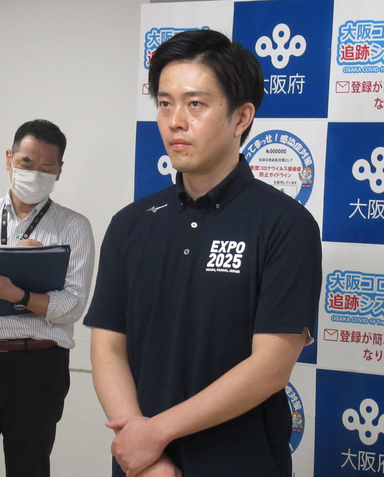 吉村洋文知事（2020年8月6日撮影）