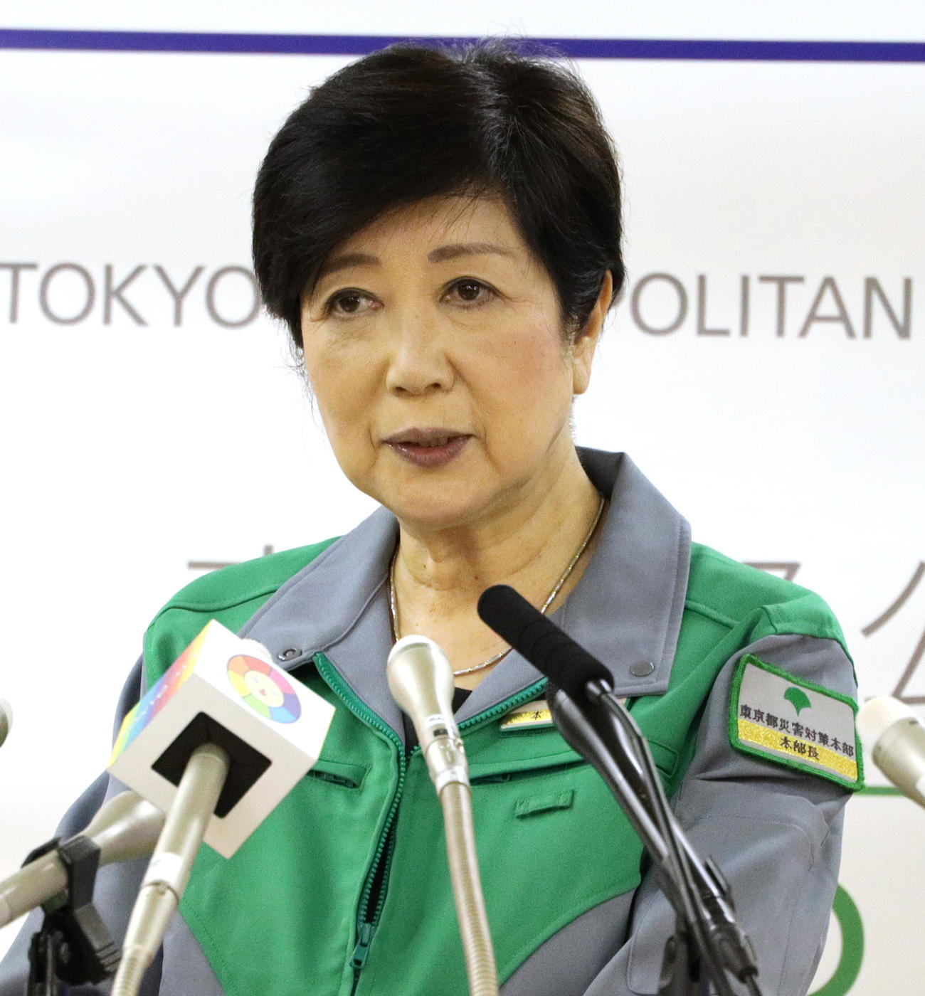 東京都の小池百合子知事（2020年7月22日撮影）