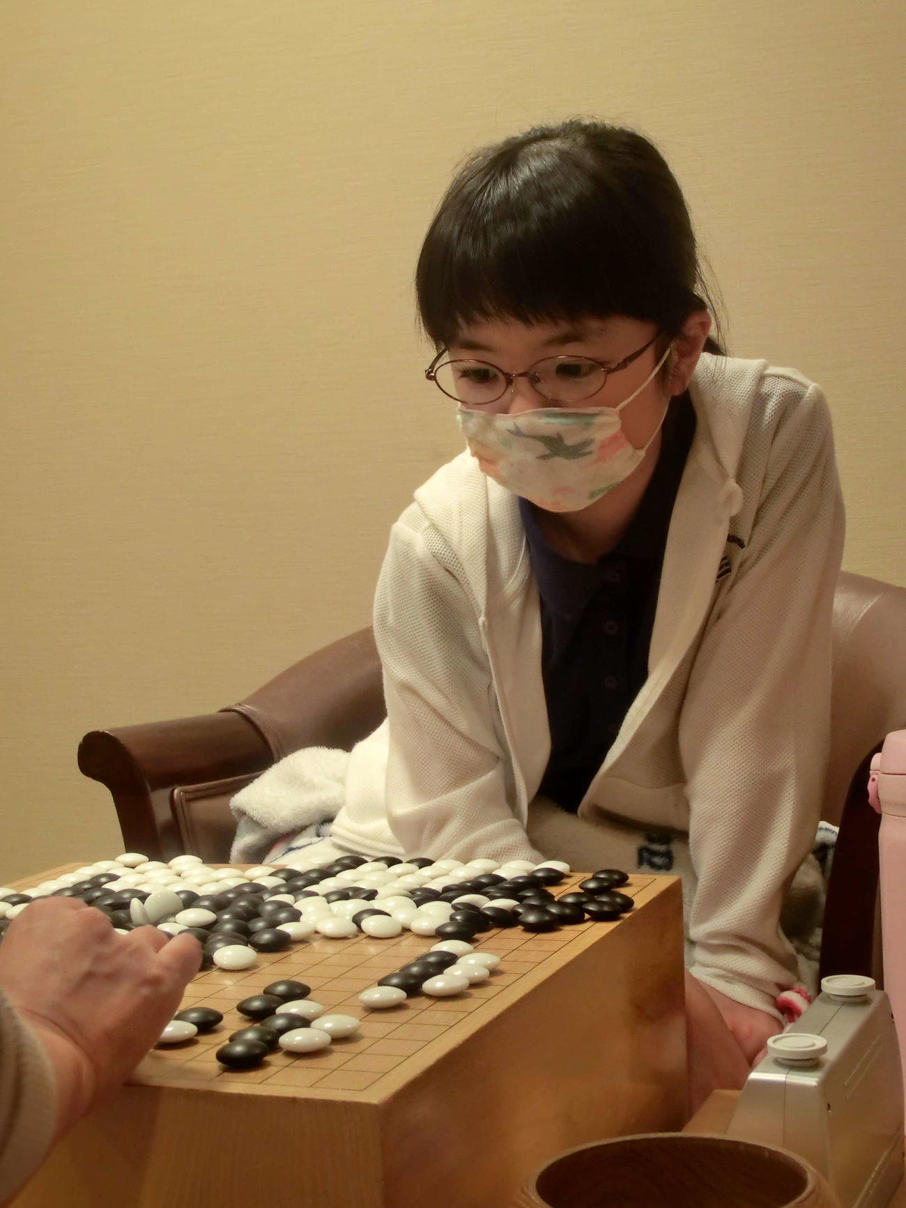 第24期女流棋聖戦で2期連続本戦トーナメント入りした仲邑菫初段（日本棋院提供）
