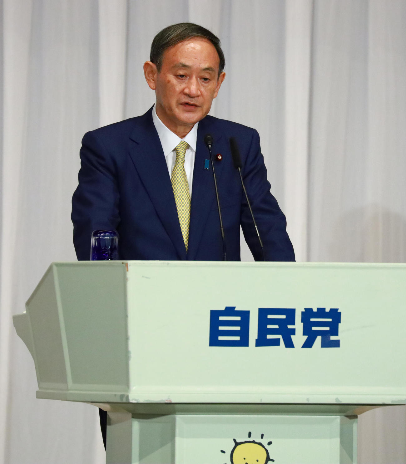 菅官房長官（2020年9月8日撮影）