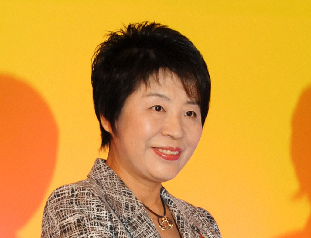 上川陽子氏（2013年10月22日撮影）