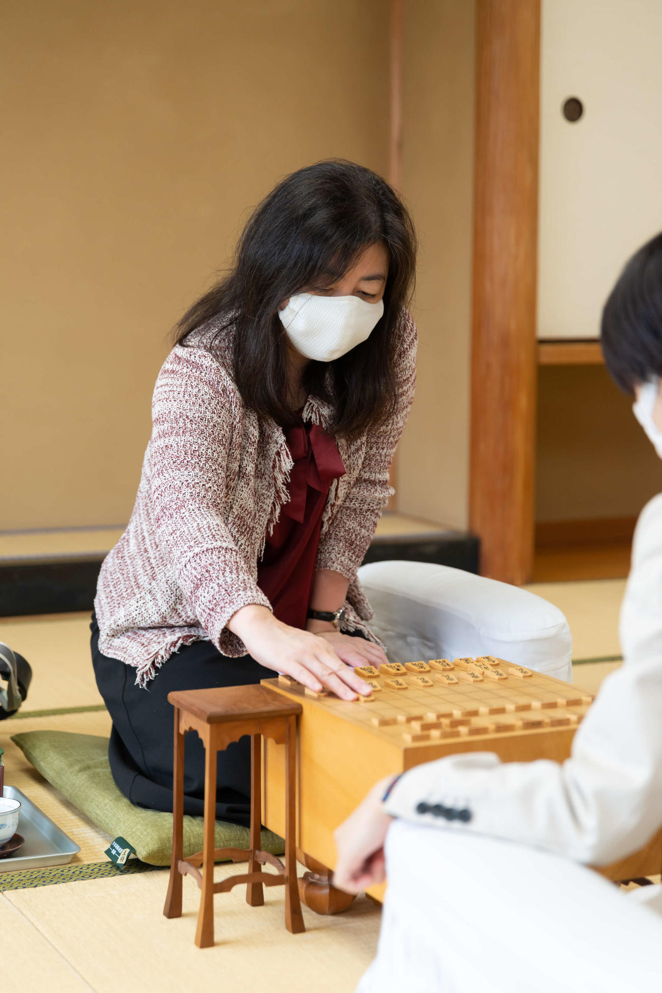 史上最年長でのタイトル挑戦を目指す中井広恵女流六段（日本将棋連盟提供）
