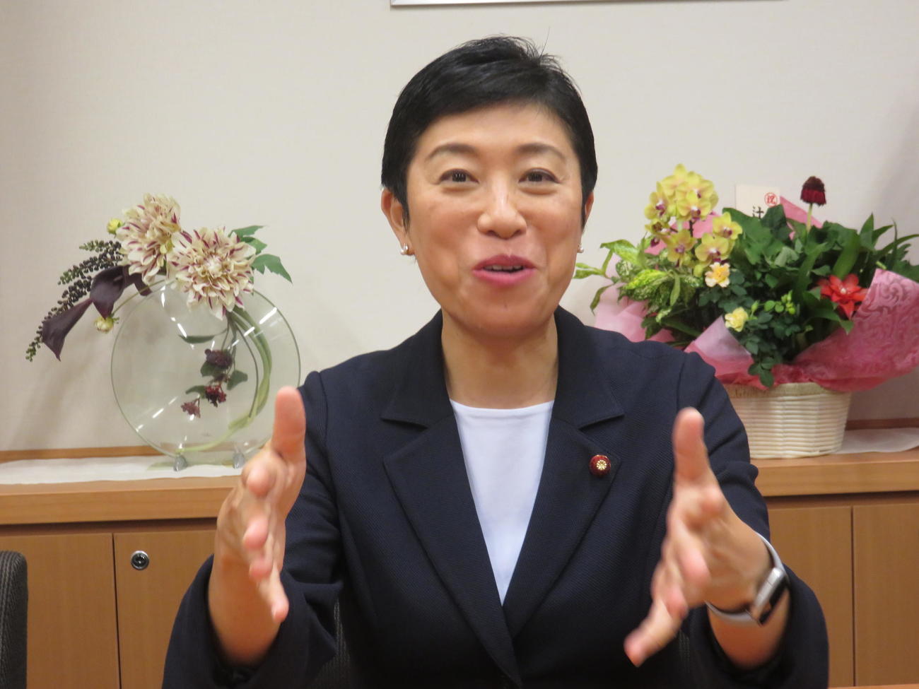 辻元清美立憲民主党副代表（2020年9月29日撮影）