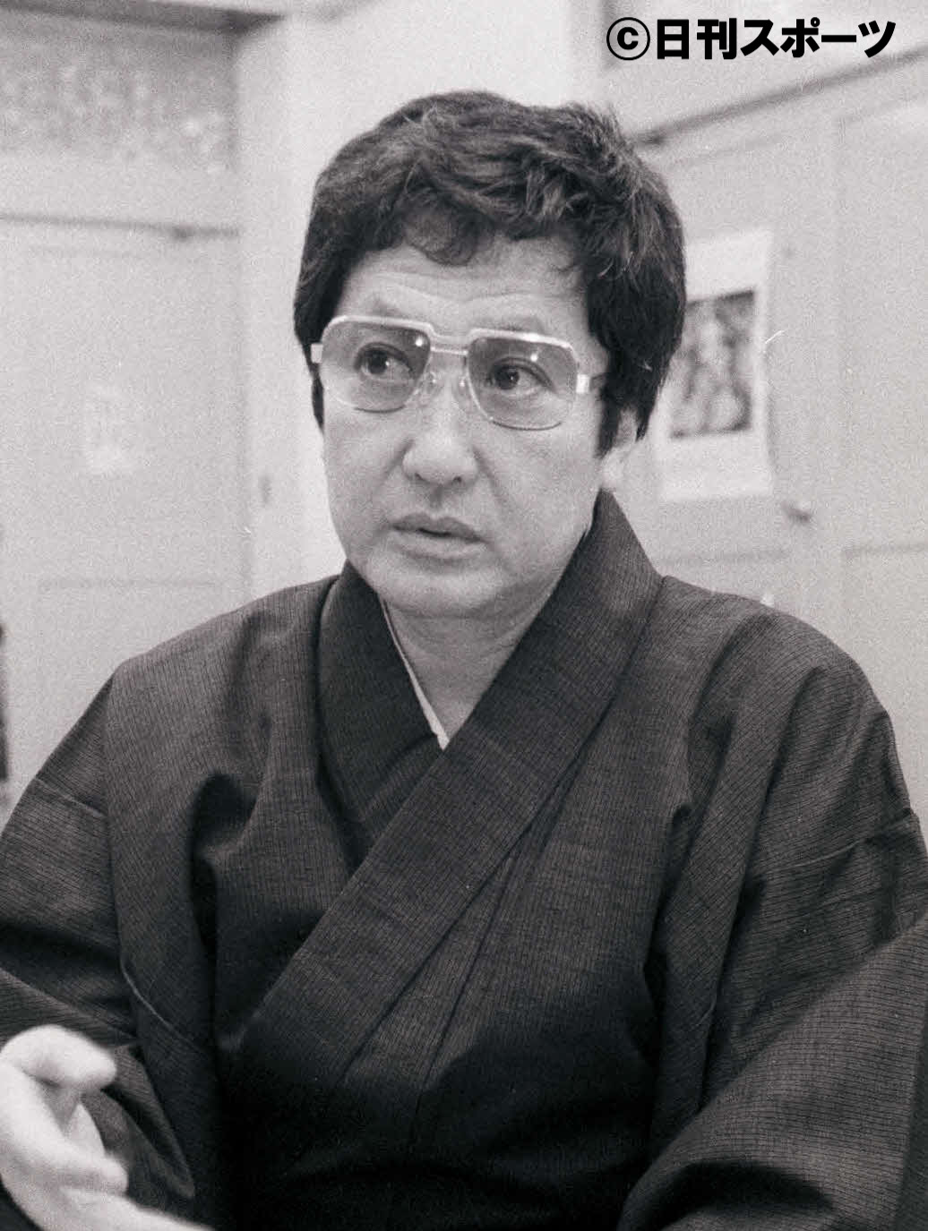 萬屋錦之介さん（85年9月撮影）