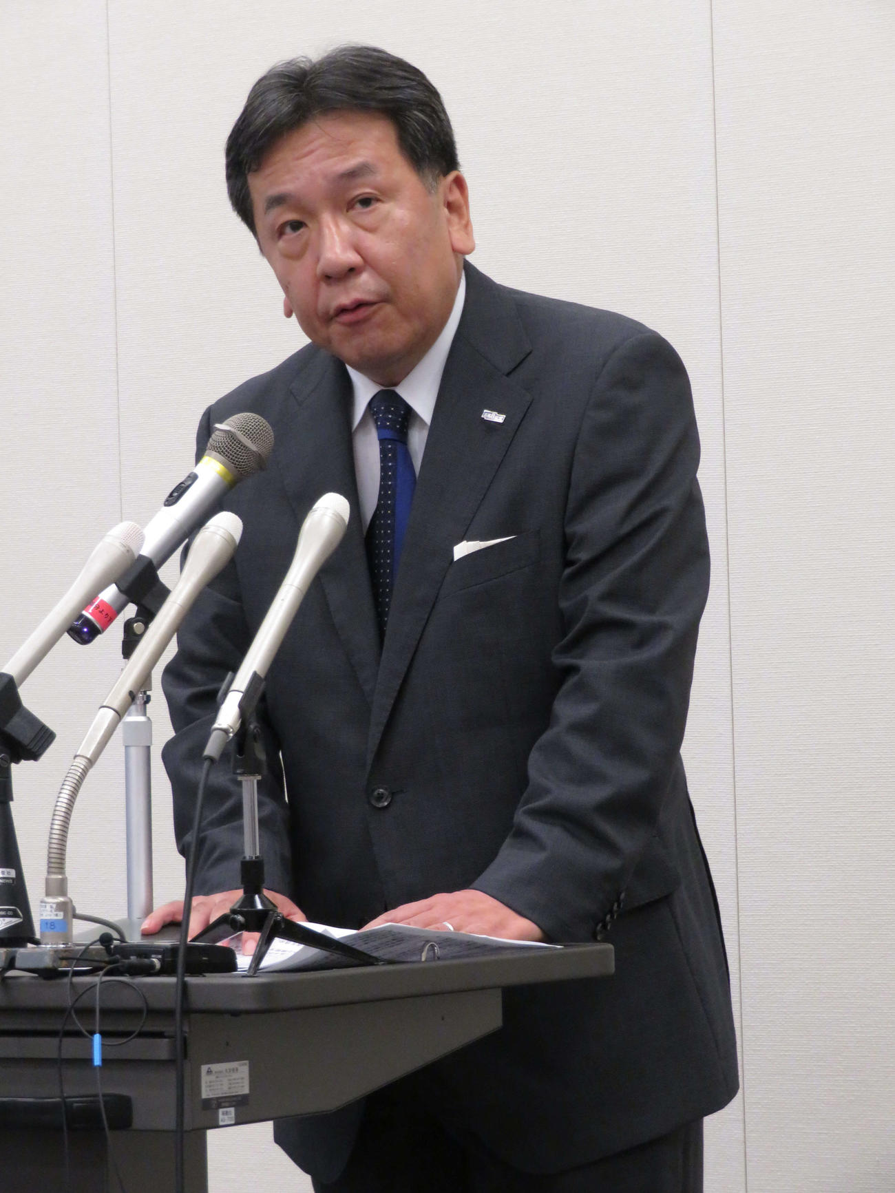 枝野幸男氏（2020年9月4日撮影）