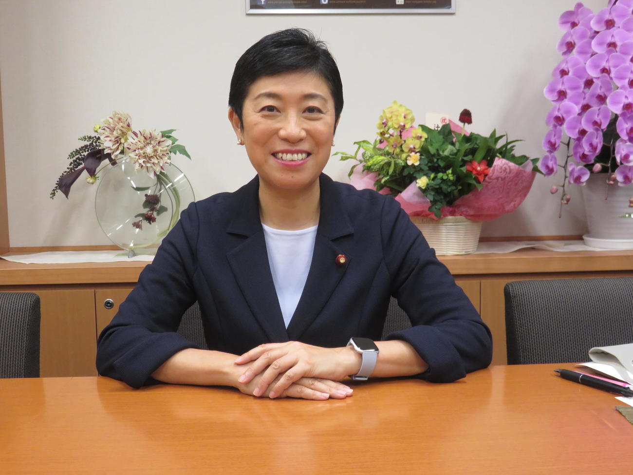 立憲民主党の辻元清美副代表（2020年9月29日撮影）