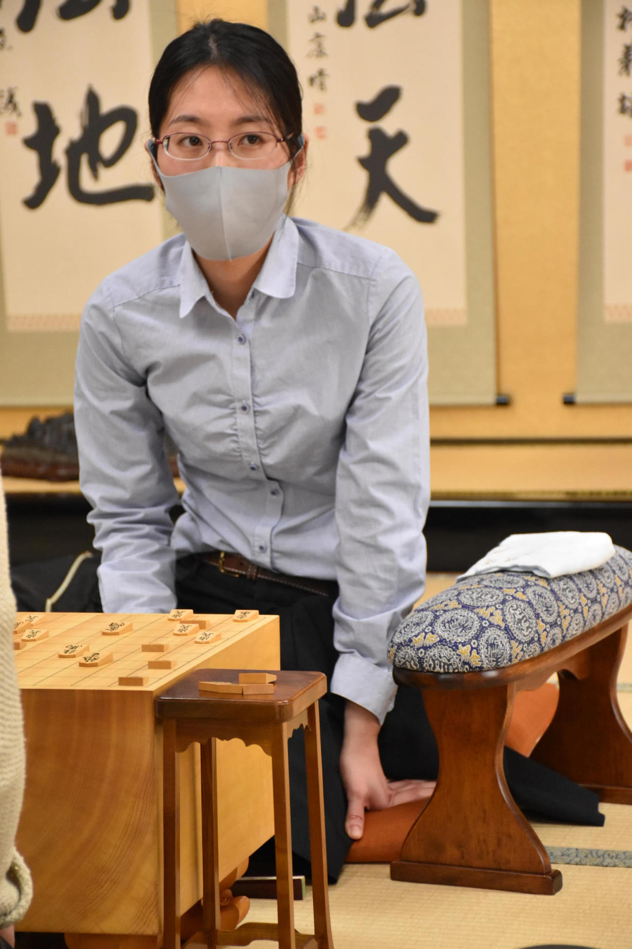 6連覇に王手をかけた里見香奈倉敷藤花（日本将棋連盟提供）