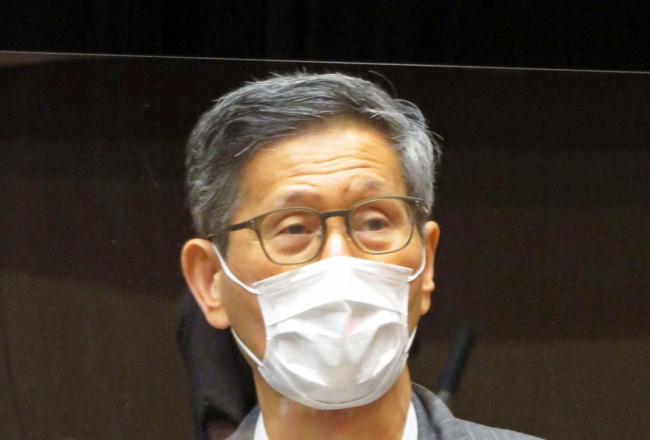 新型コロナウイルス感染症対策分科会の尾身茂会長（2020年8月21日撮影）