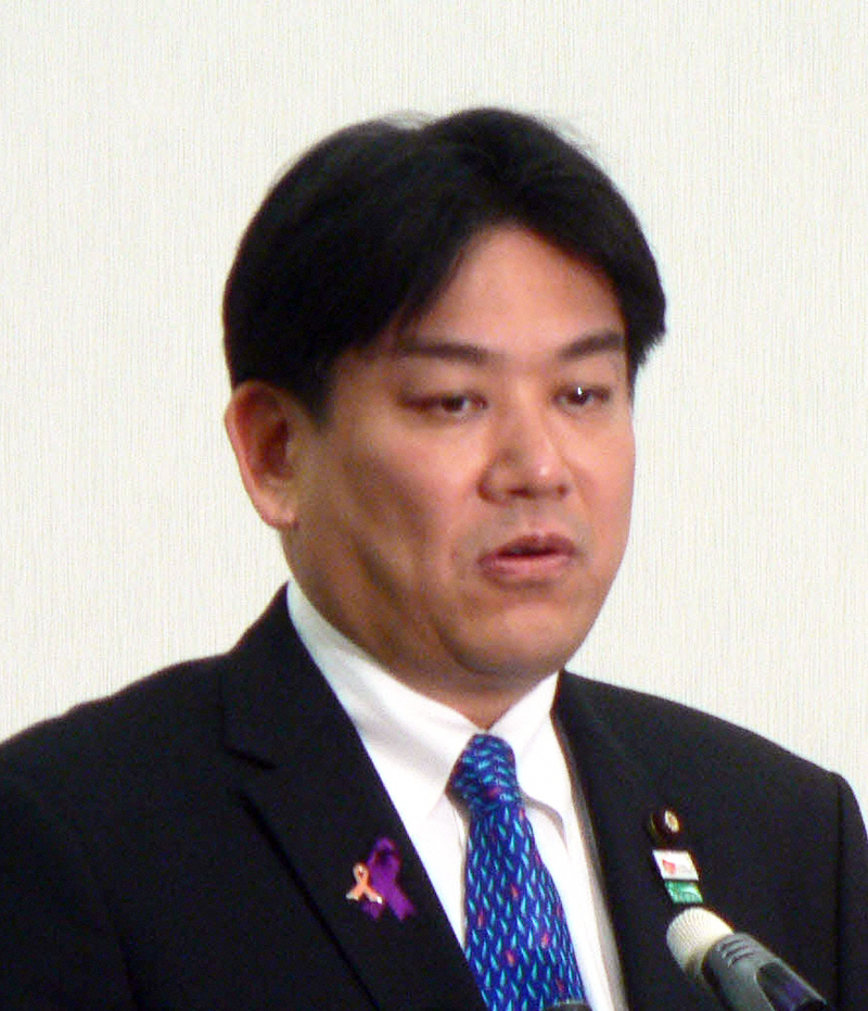 羽田雄一郎氏（2012年11月20日撮影）