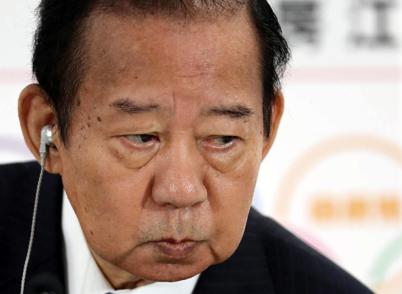 自民党・二階幹事長（2019年7月21日撮影）