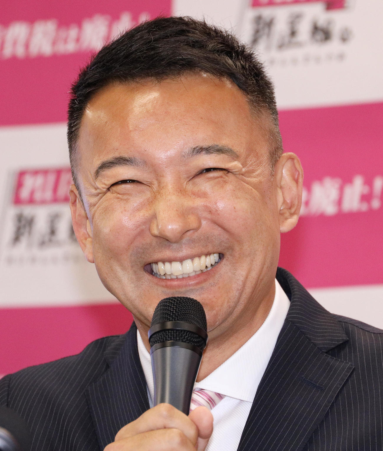 山本太郎氏（2020年7月5日撮影）