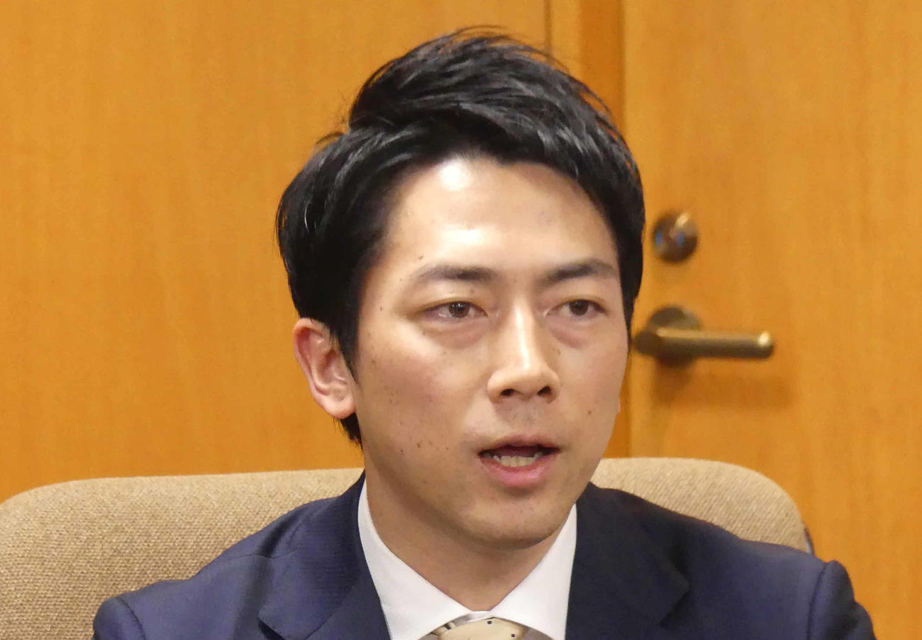 小泉進次郎環境相（2020年3月9日撮影）