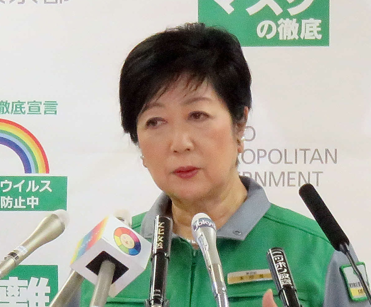 小池都知事（2021年01月08日撮影）