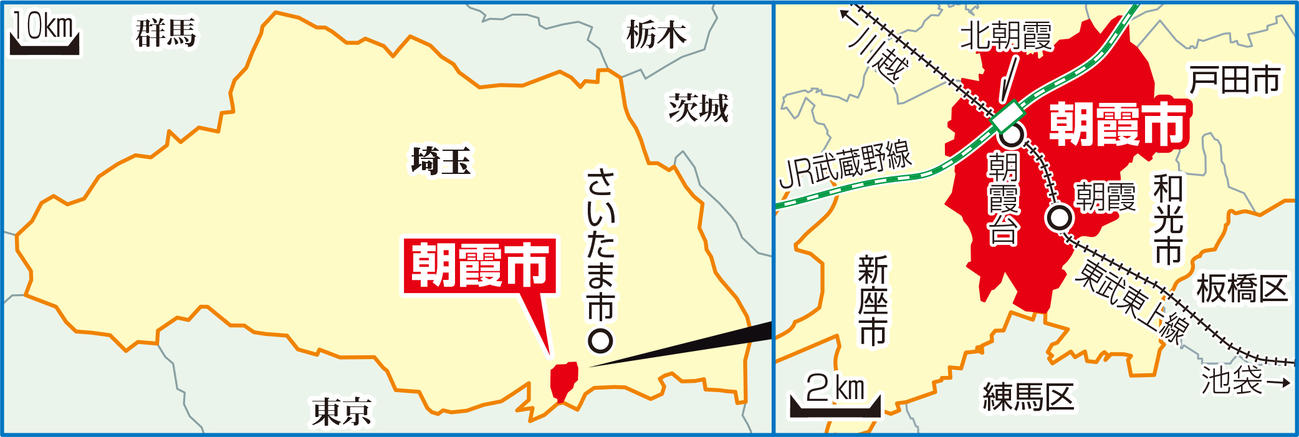 埼玉県朝霞市
