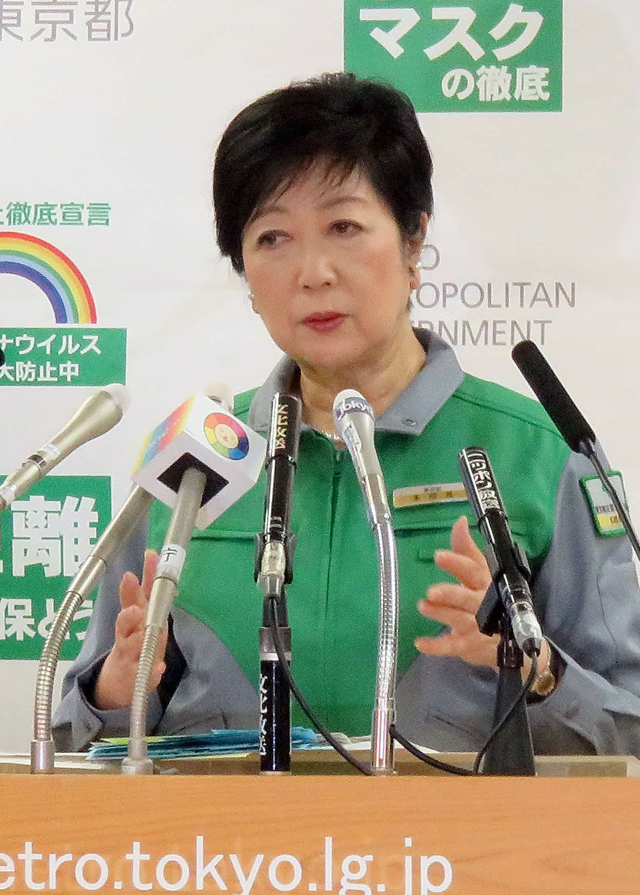 小池百合子都知事（2021年1月8日撮影）