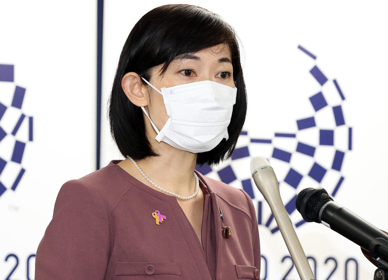 丸川珠代男女共同参画担当相（2021年2月18日撮影）