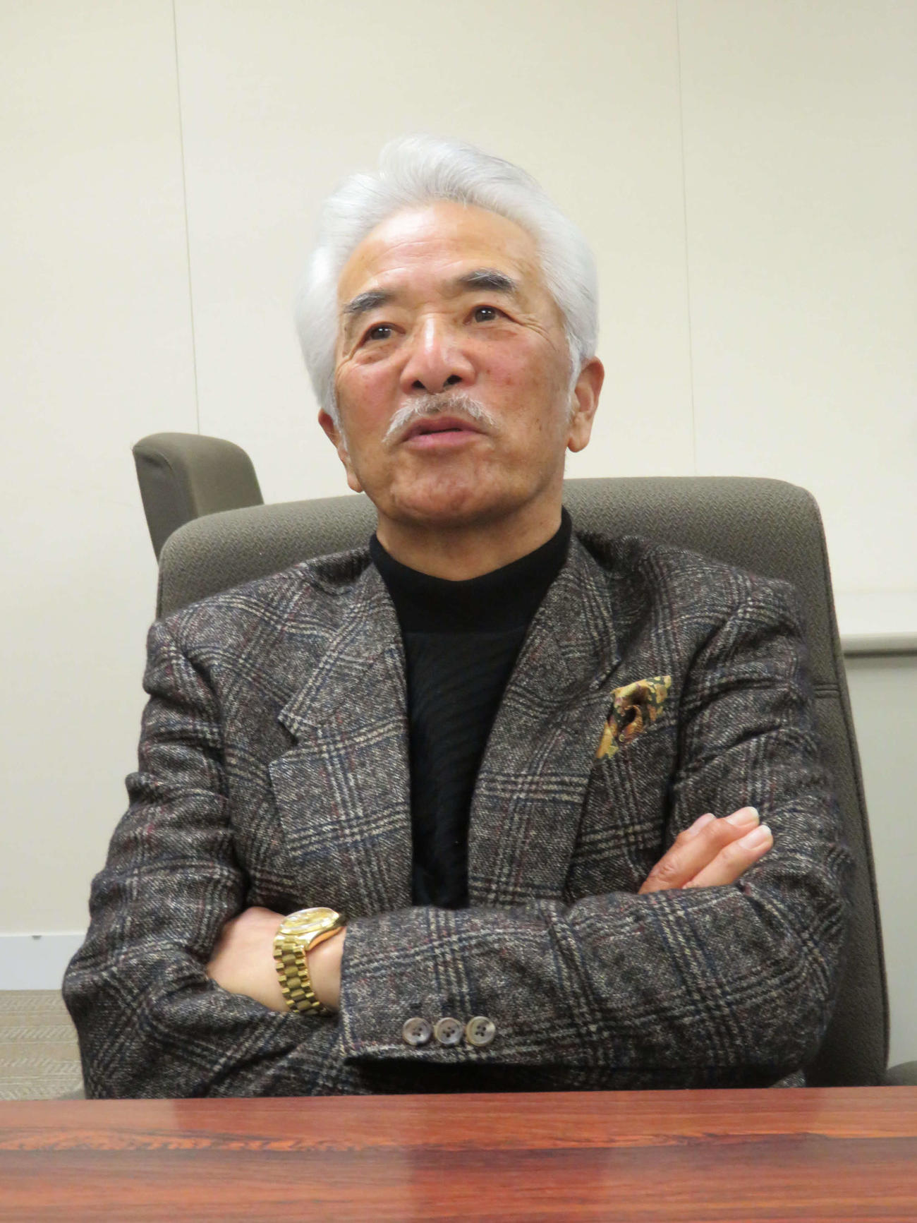 発生から10年が経過した、東日本大震災と被災地・東北への思いを語るさとう宗幸（撮影・村上幸将）