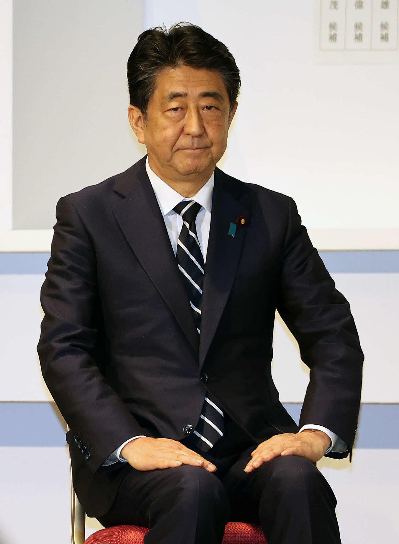 安倍晋三前首相（2020年9月14日撮影）