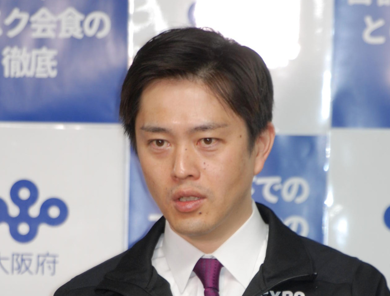 吉村洋文府知事（2021年4月2日撮影）