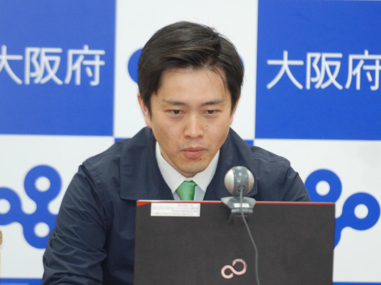 吉村洋文知事（2021年4月4日撮影）