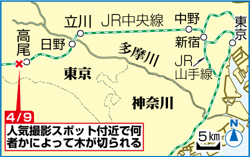 撮り鉄に人気の撮影スポット地図