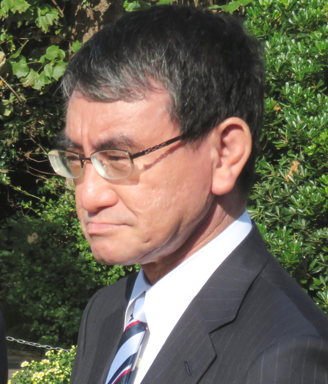 河野太郎氏（19年11月撮影）
