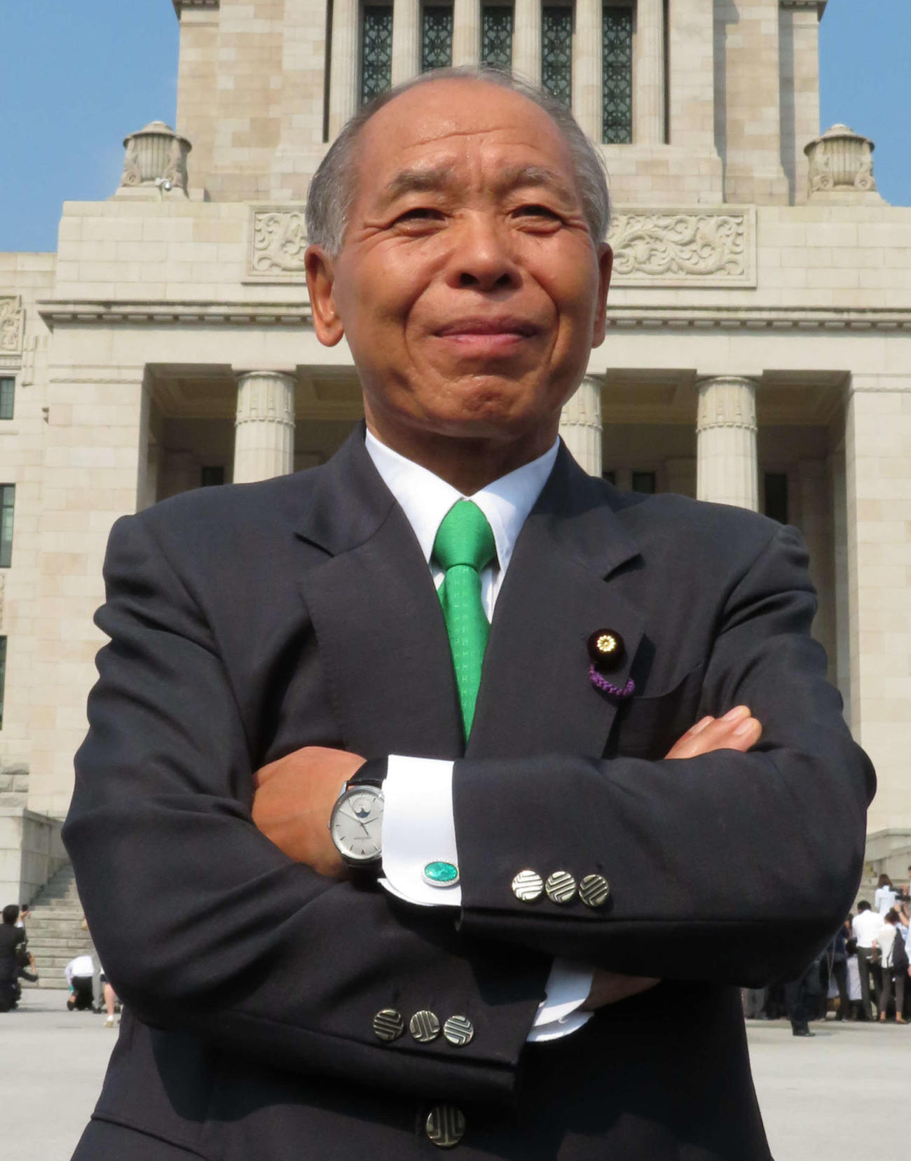 鈴木宗男参院議員（2019年8月1日撮影）