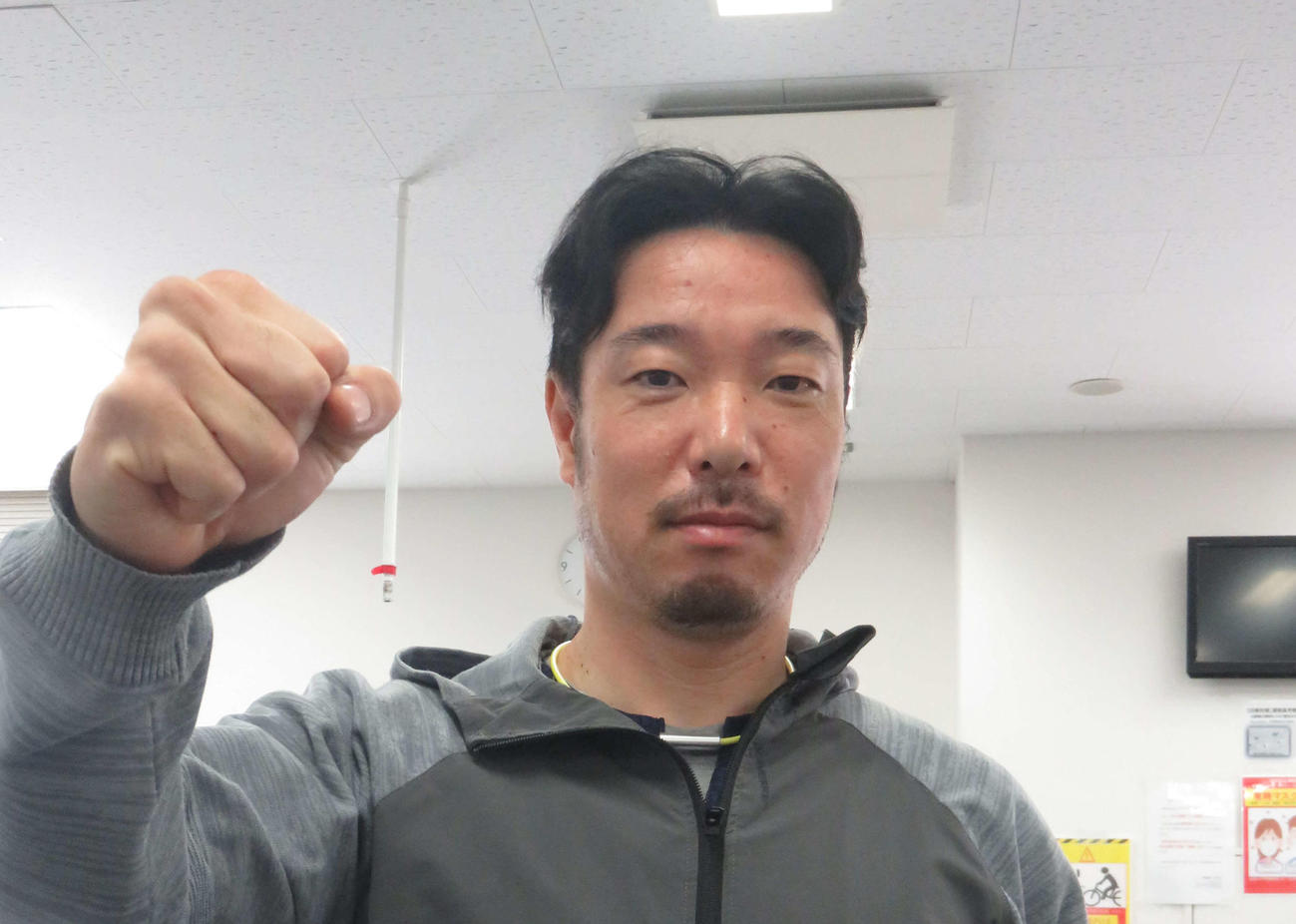 海老根恵太容疑者（2021年3月22日撮影）