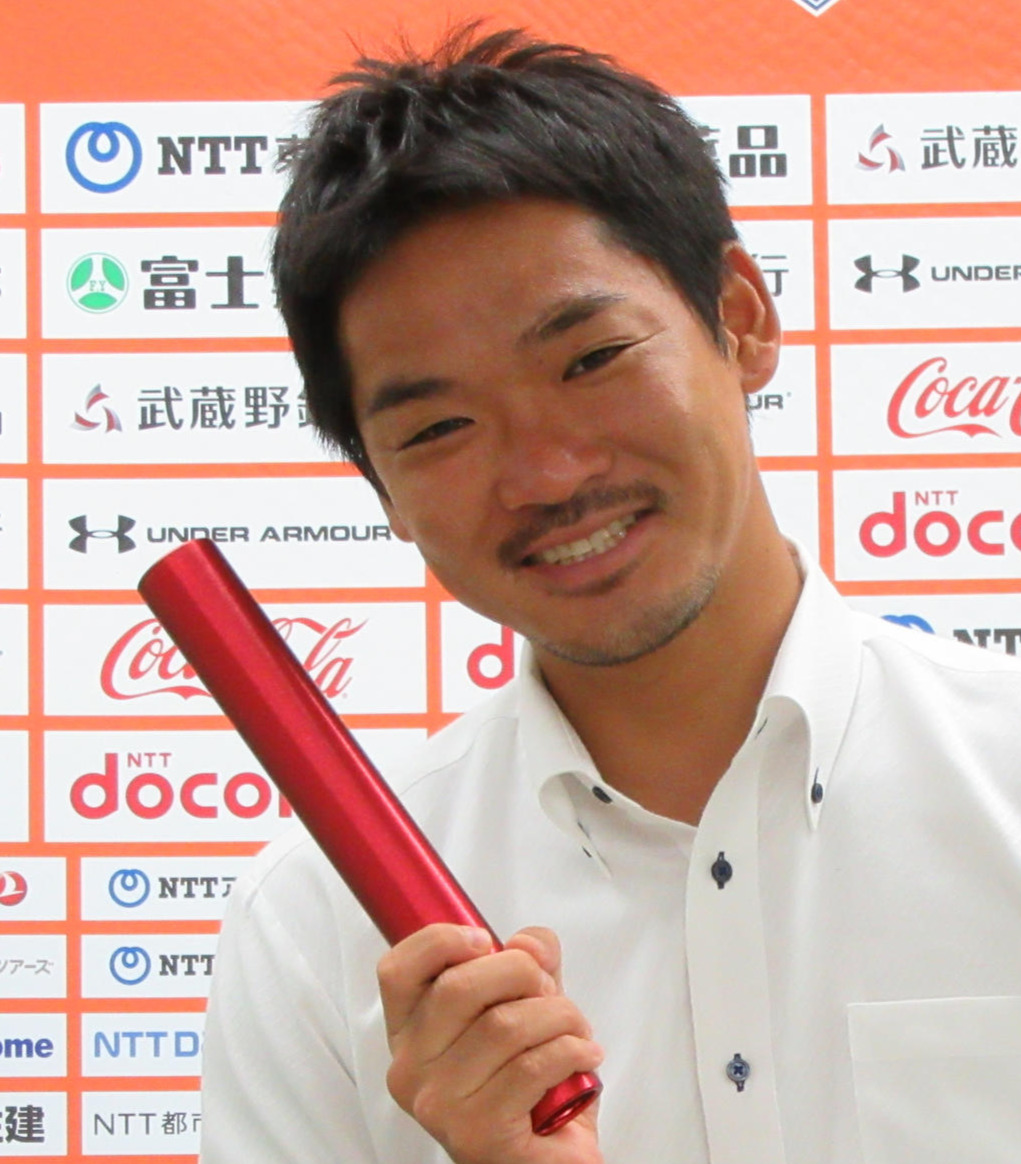大宮・塚本泰史アンバサダー＝2016年9月