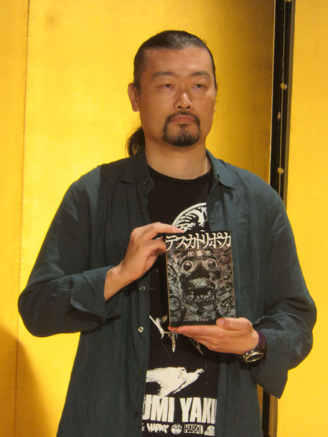 「テスカトリポカ」で直木賞を受賞した佐藤究さん