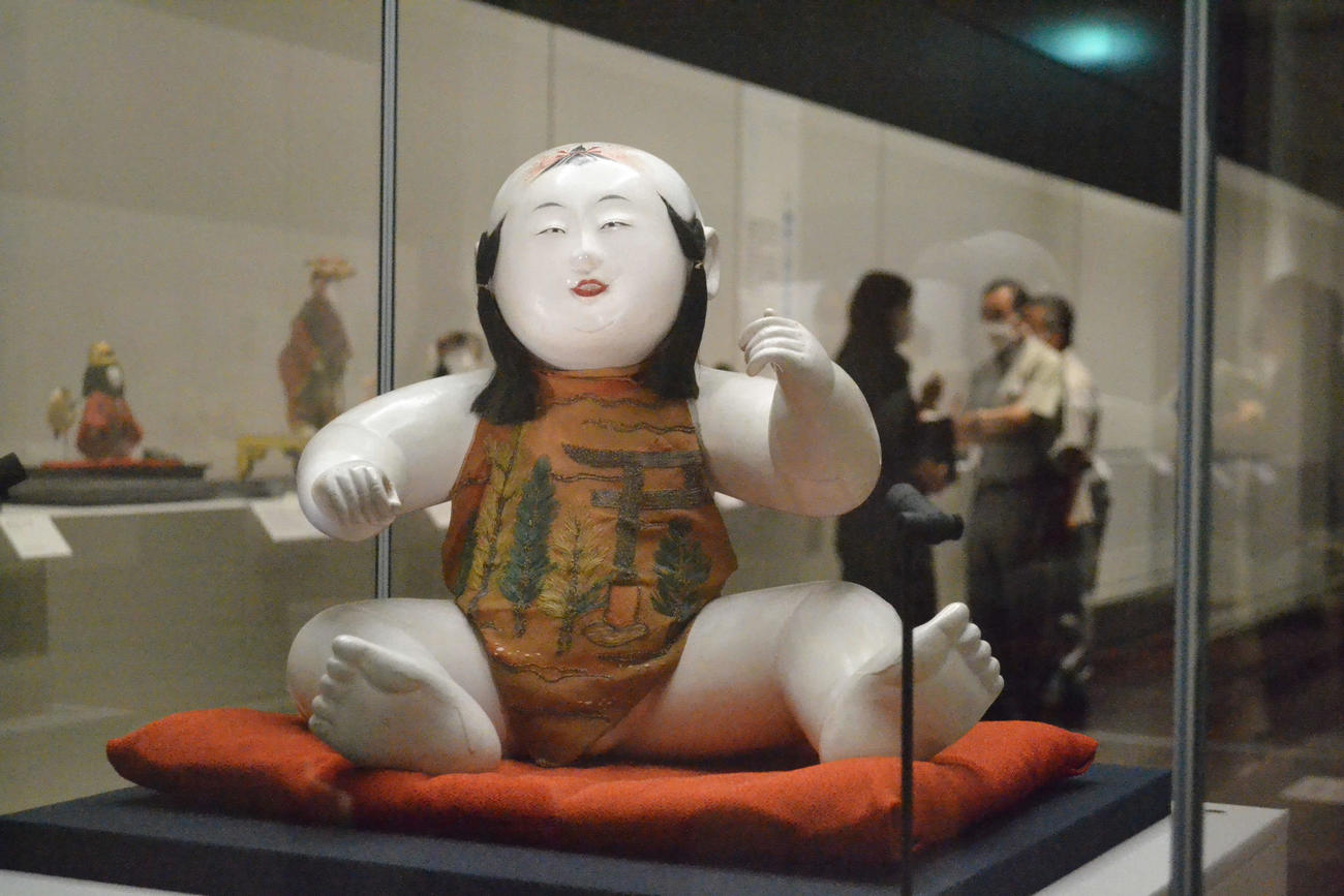岩槻人形博物館（さいたま市）で17日から開催される御所人形の企画展