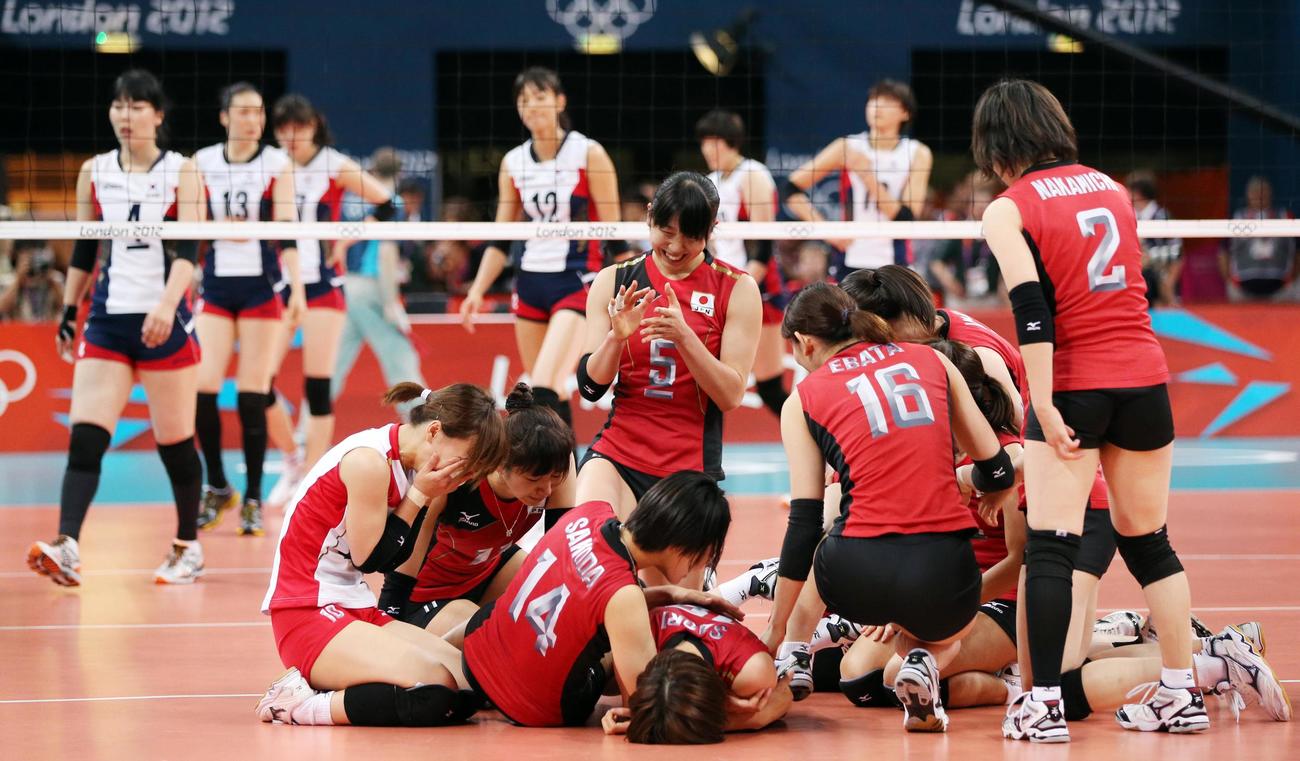 ロンドンで銅メダルの女子バレーボール