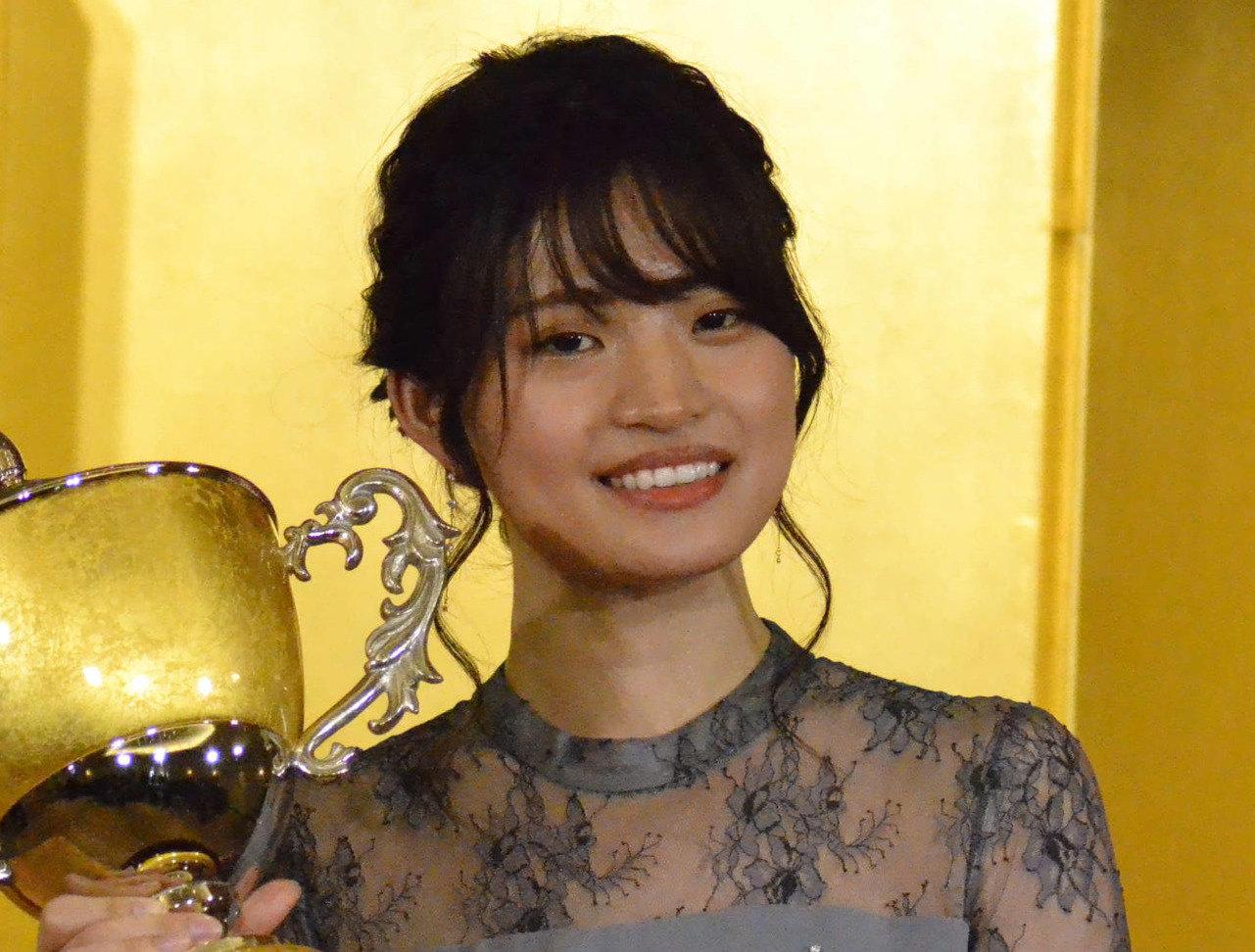 藤沢里菜女流本因坊（2021年1月26日撮影）