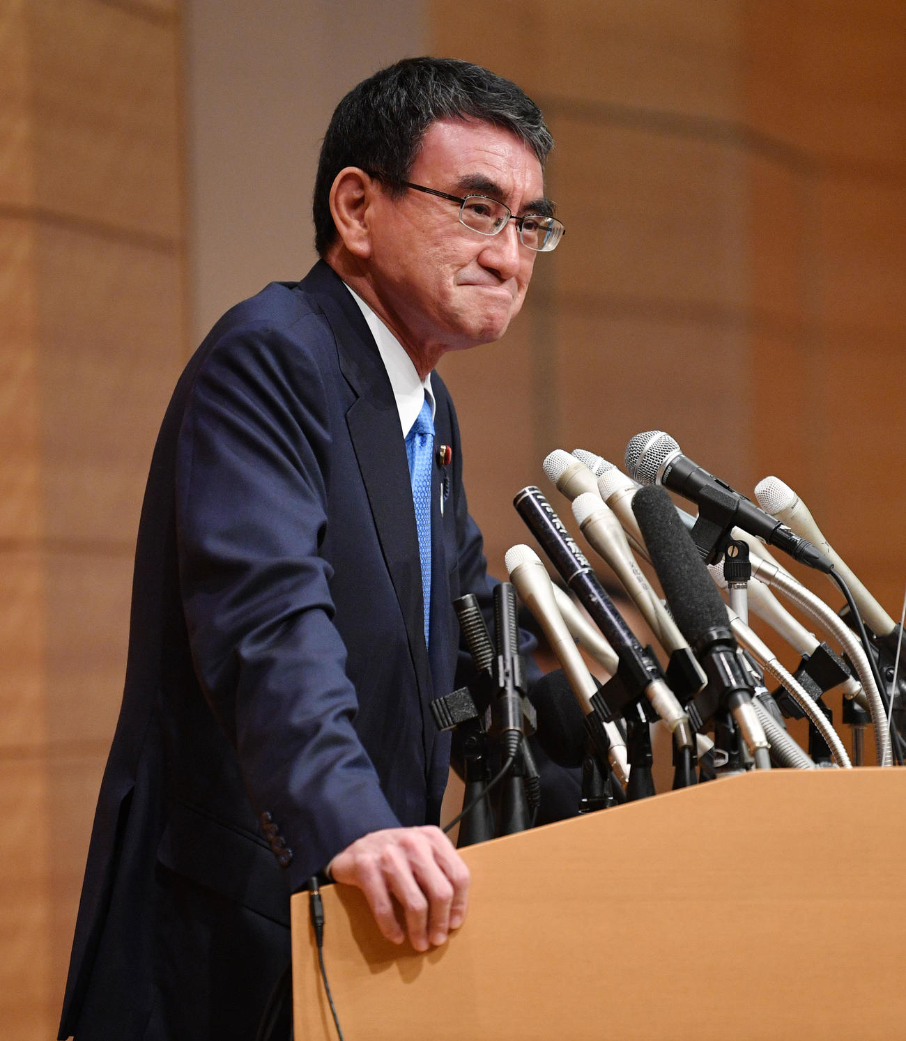 河野太郎行革相（2021年9月10日撮影）