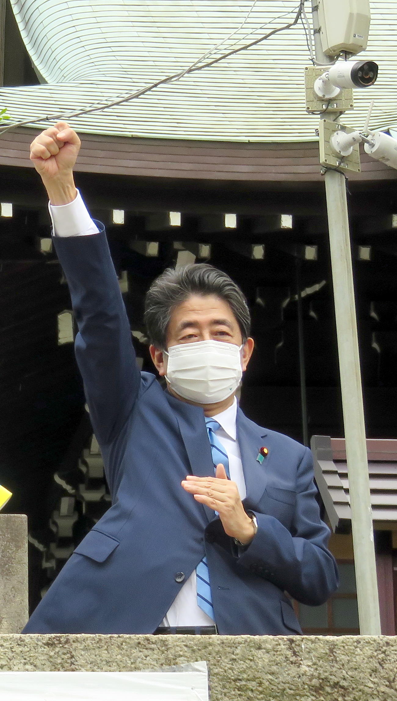 安倍晋三前首相（2021年6月25日撮影）