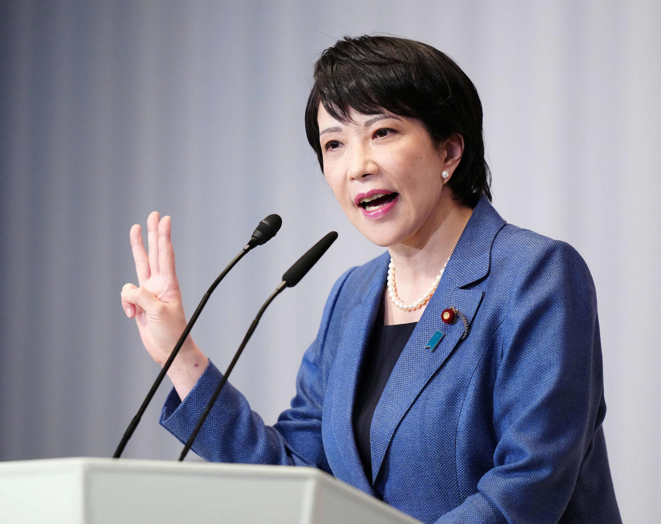 高市早苗前総務相（2021年9月撮影）