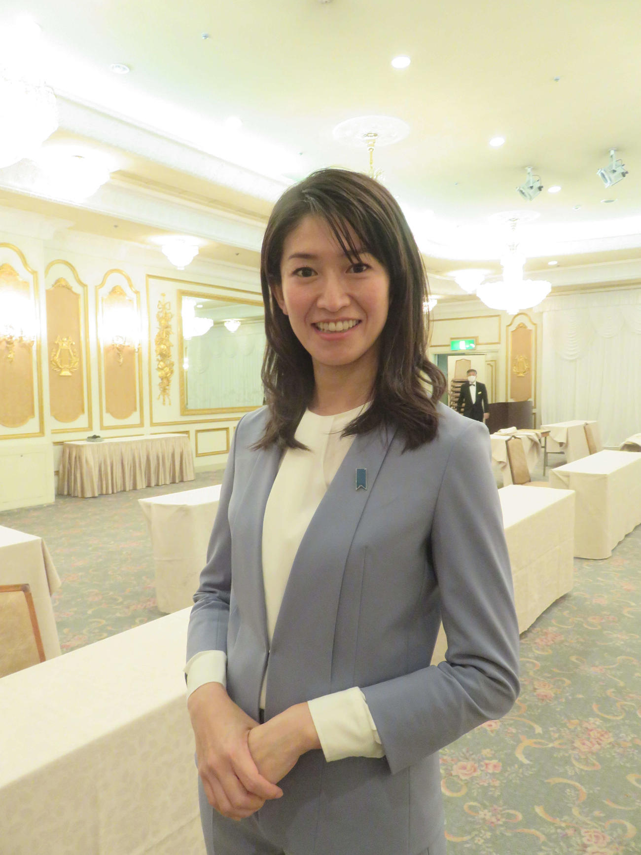 森下千里氏（2021年3月撮影）