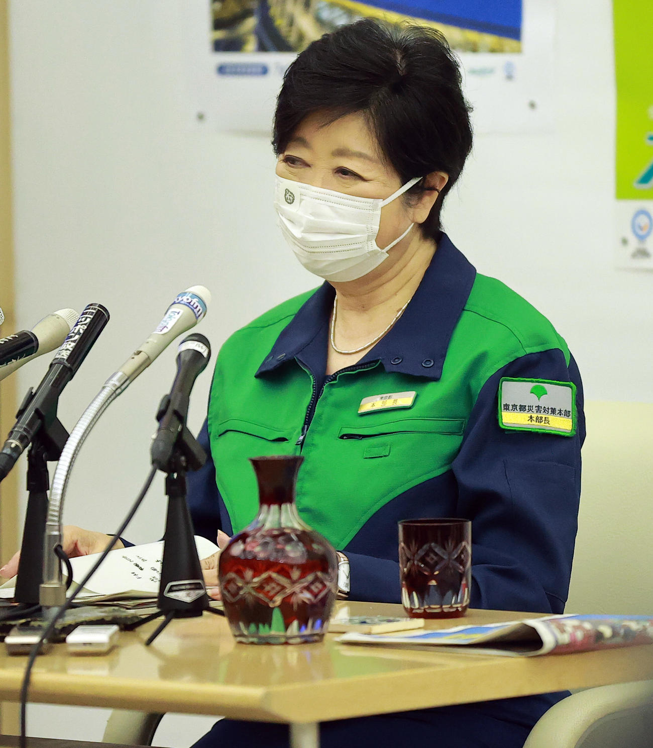 小池百合子東京都知事（2021年7月2日撮影）