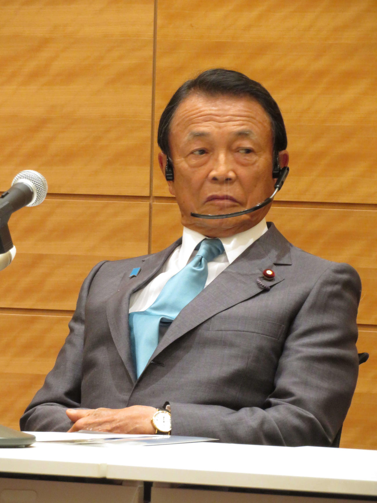 麻生太郎氏（2020年9月撮影）