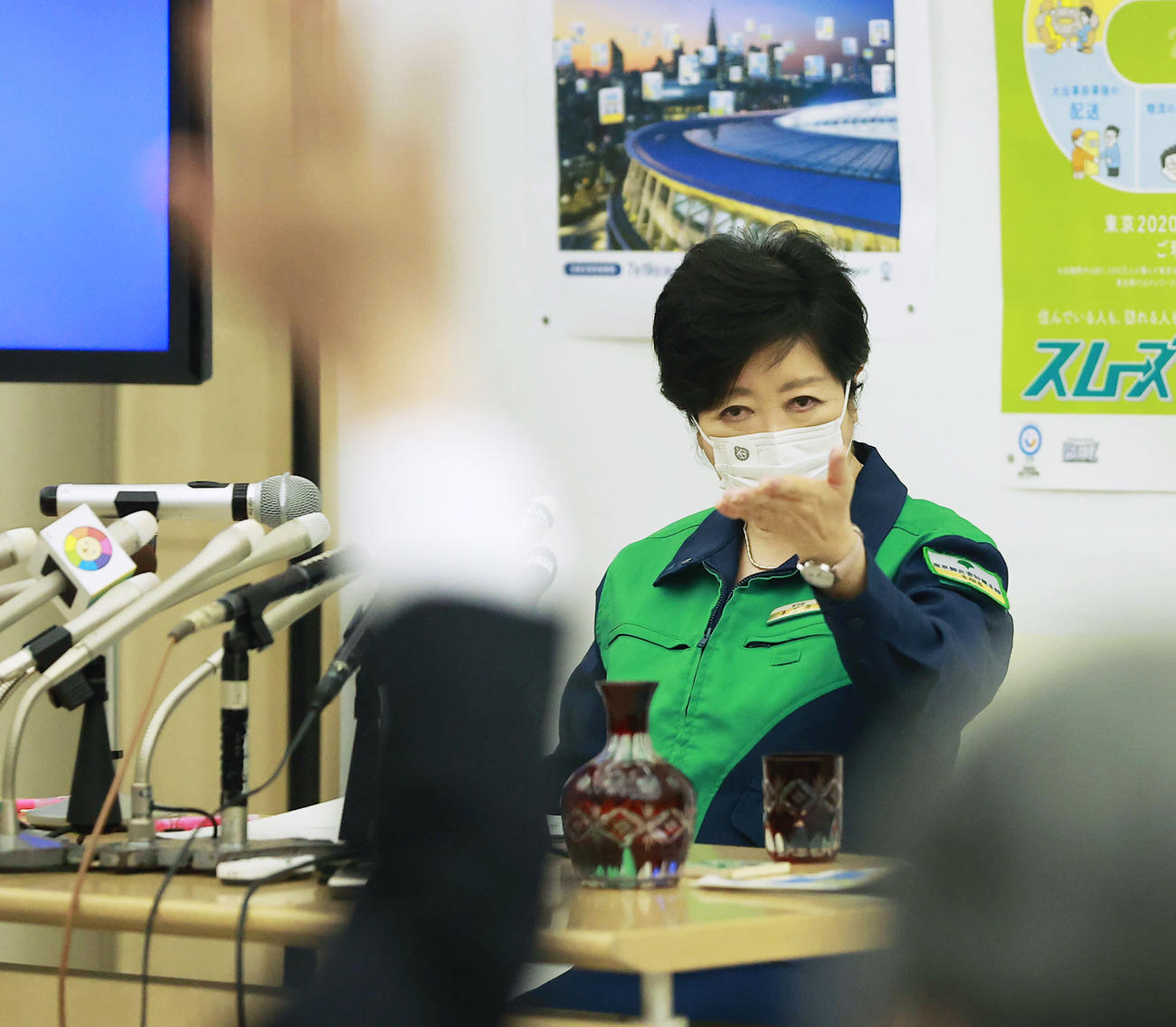 小池都知事（2021年7月2日撮影）