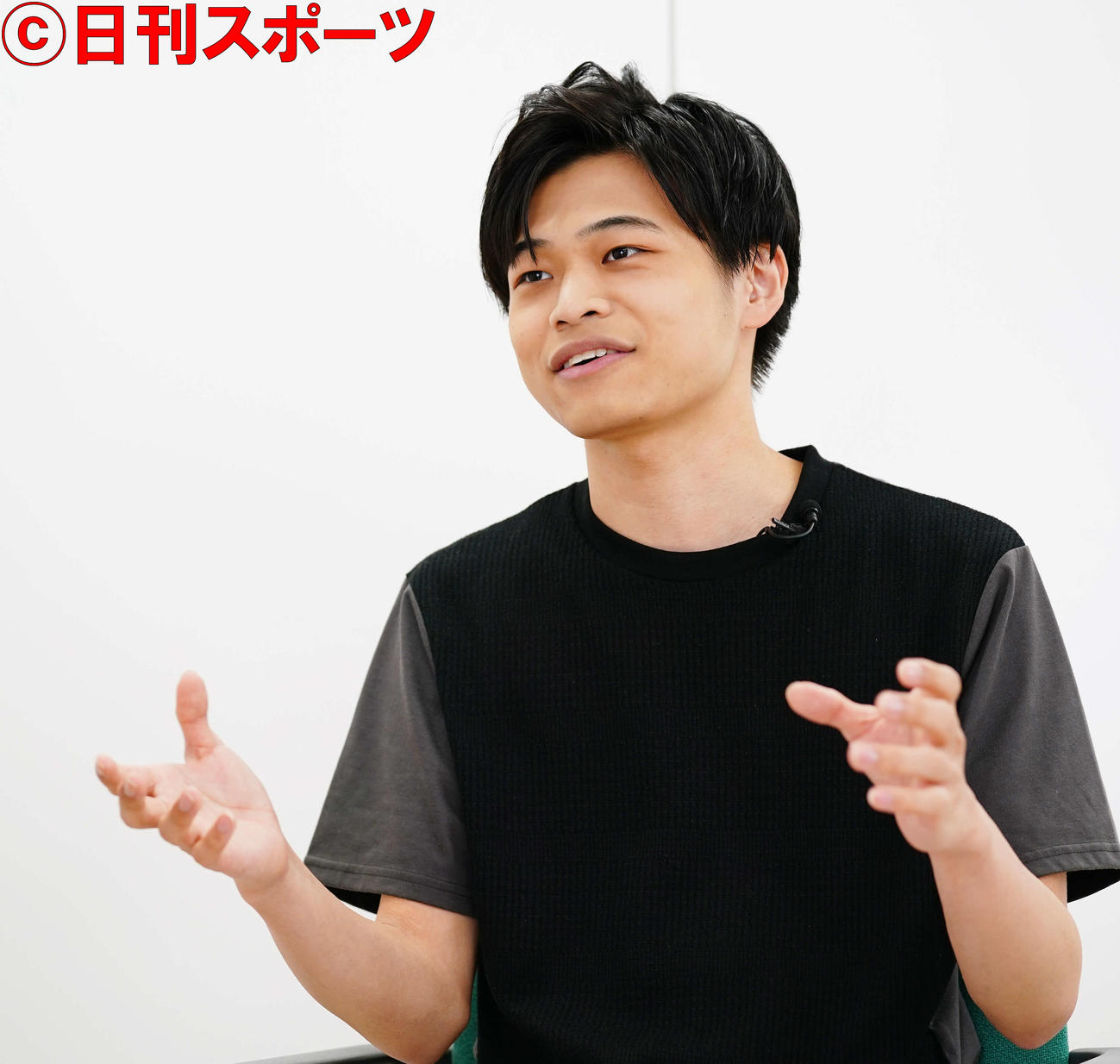 やまびこボイスの二見颯一（2021年6月撮影）