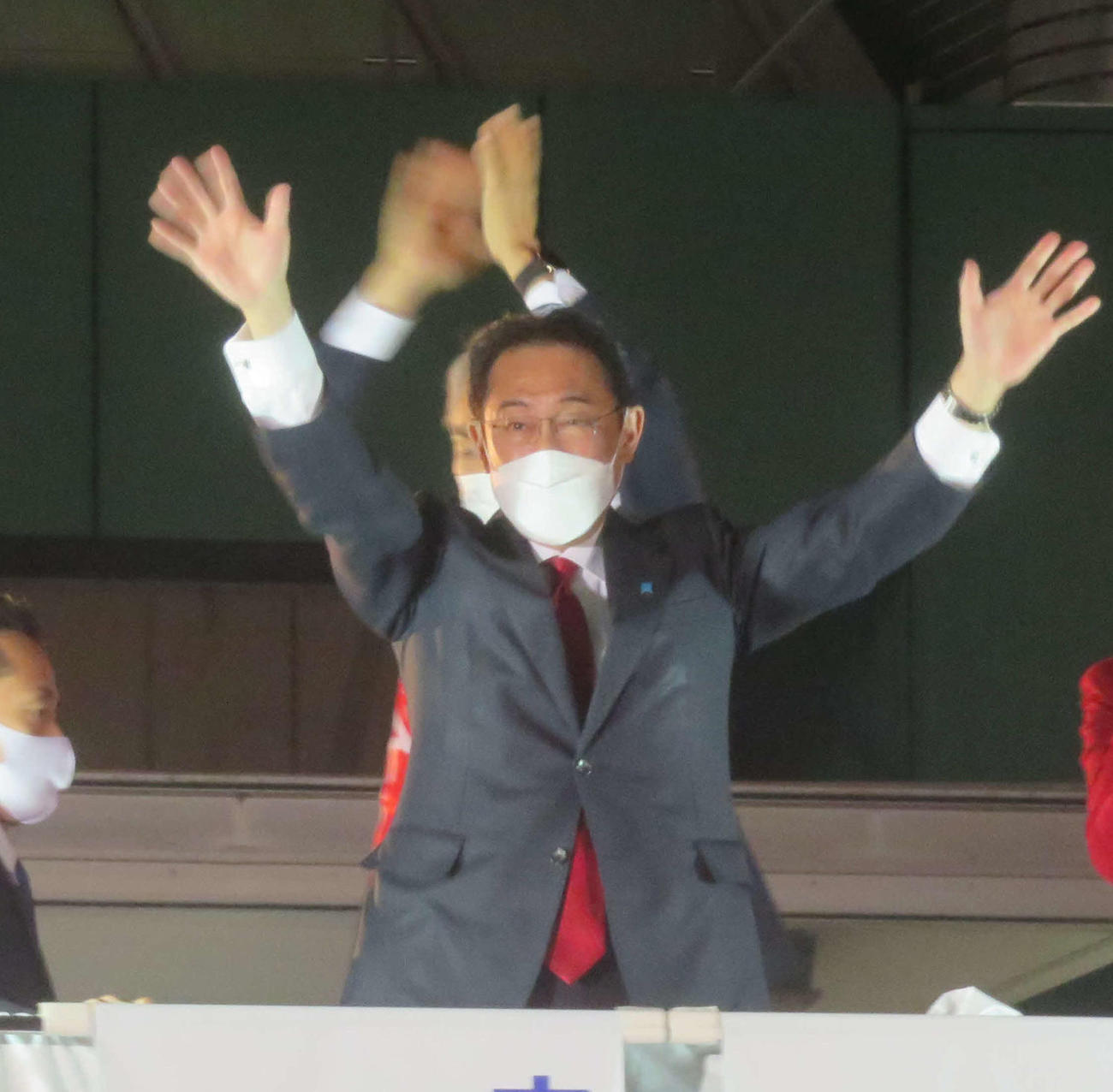岸田文雄首相が石原伸晃元幹事長など東京選挙区の激戦区を応援行脚した（撮影・大上悟）