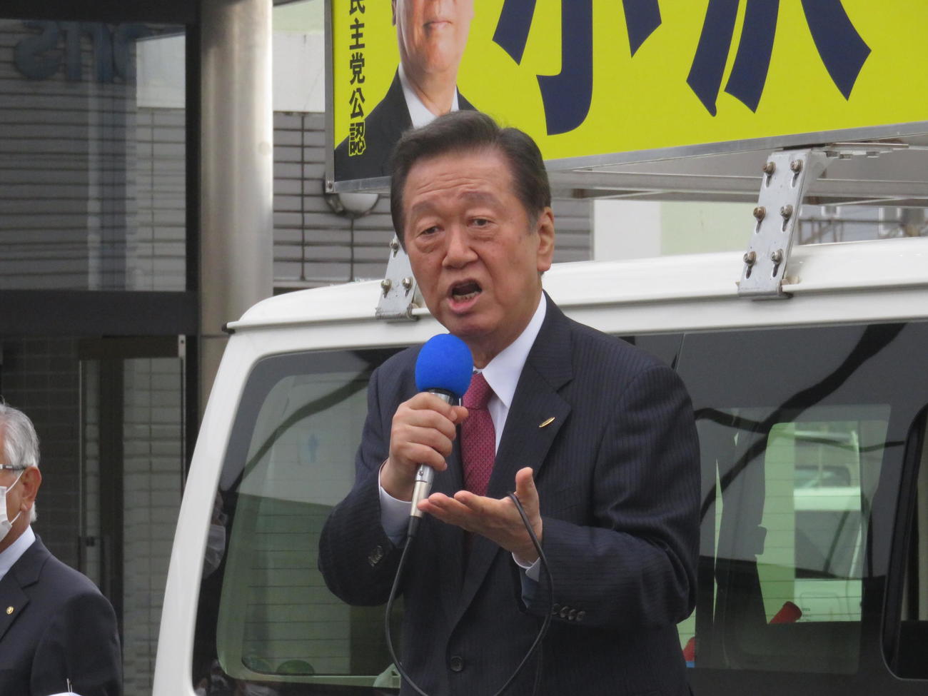 小沢一郎氏（2021年10月19日撮影）
