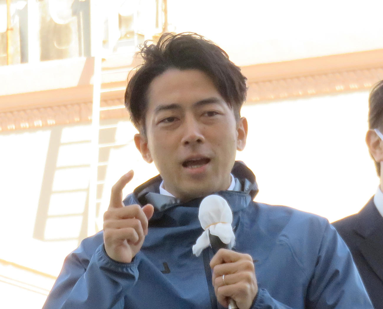 小泉進次郎前環境相（2021年10月23日撮影）