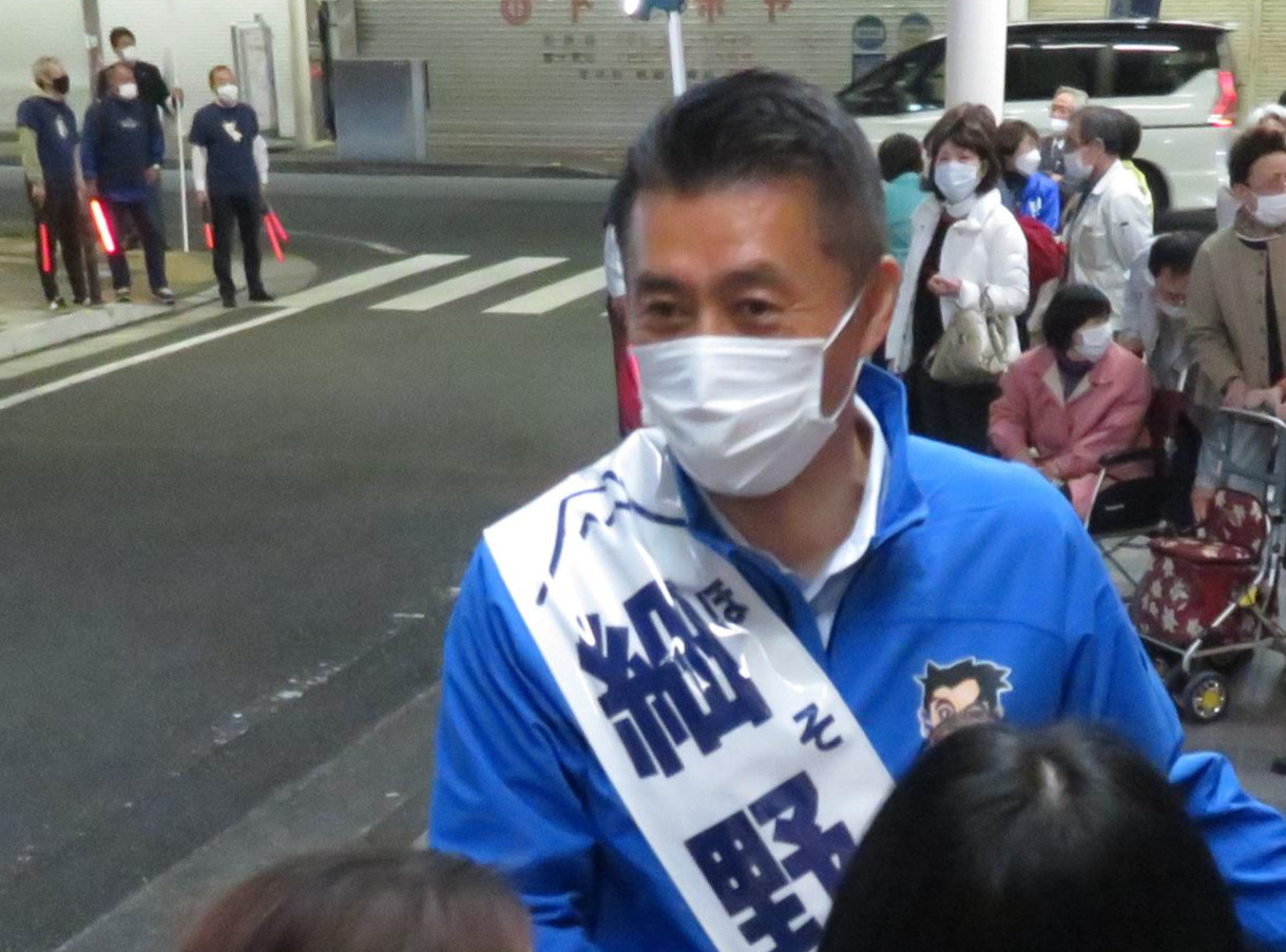 細野豪志氏（2021年10月29日撮影）
