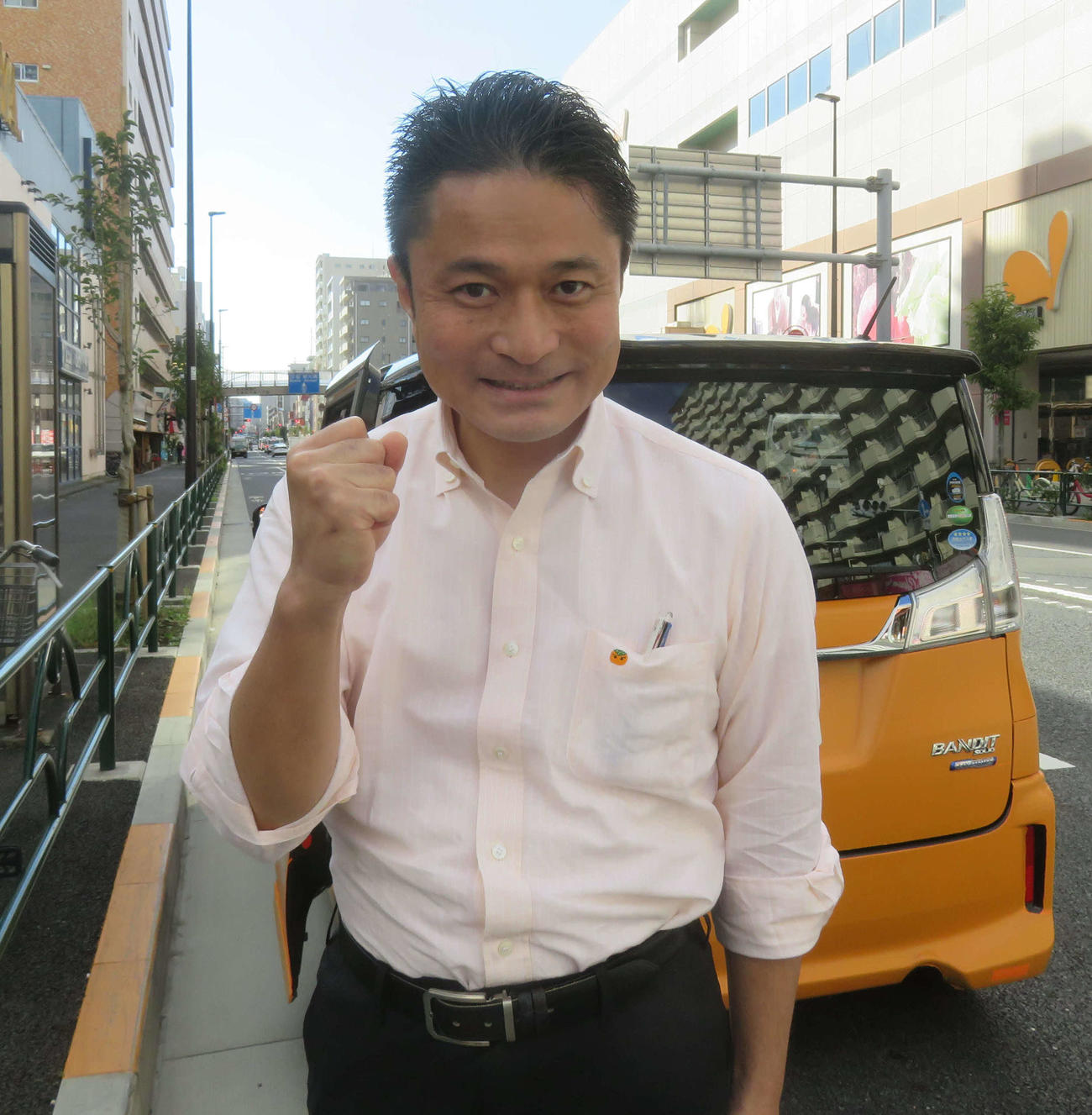 柿沢未途前衆院議員（2021年10月29日撮影）