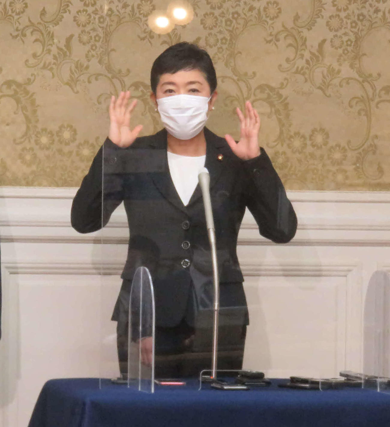 立憲民主党の辻元清美副代表（2021年1月26日撮影）